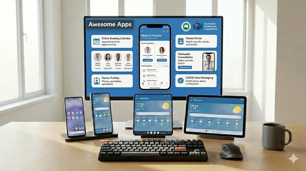 Medical centre app features: appointment booking, telehealth, and patient portal