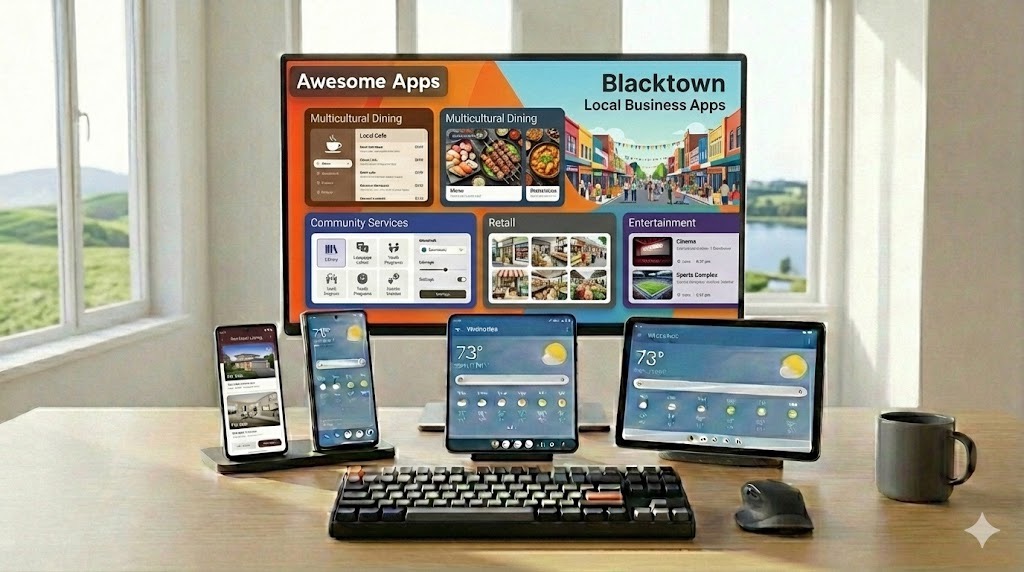 Blacktown community business apps showcasing multicultural services
