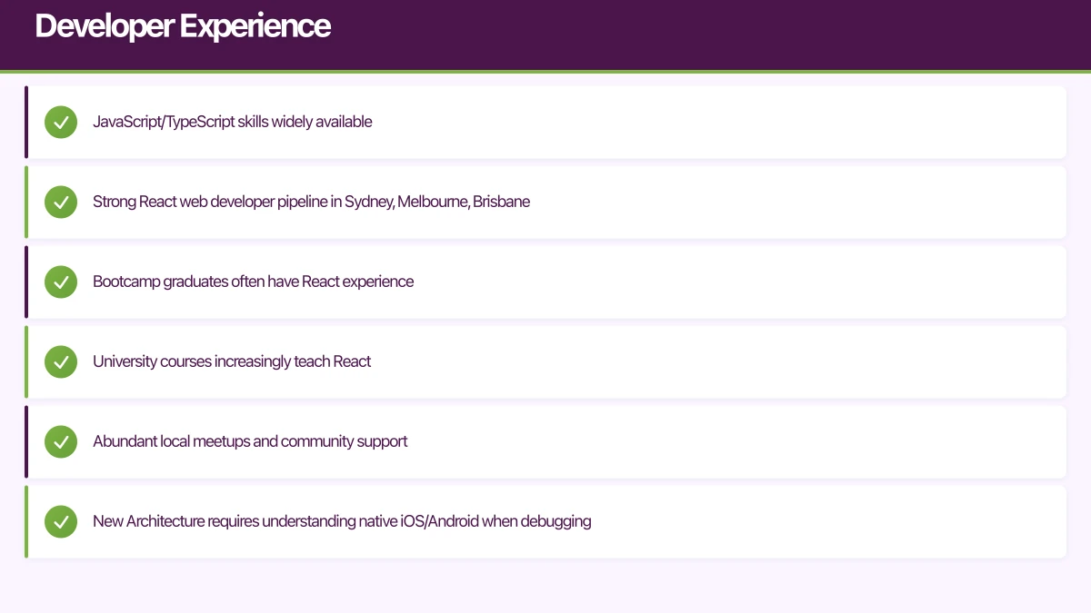 Developer Experience Infographic