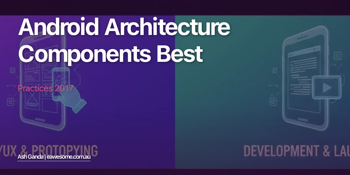 Android architecture components Best Practices 2017