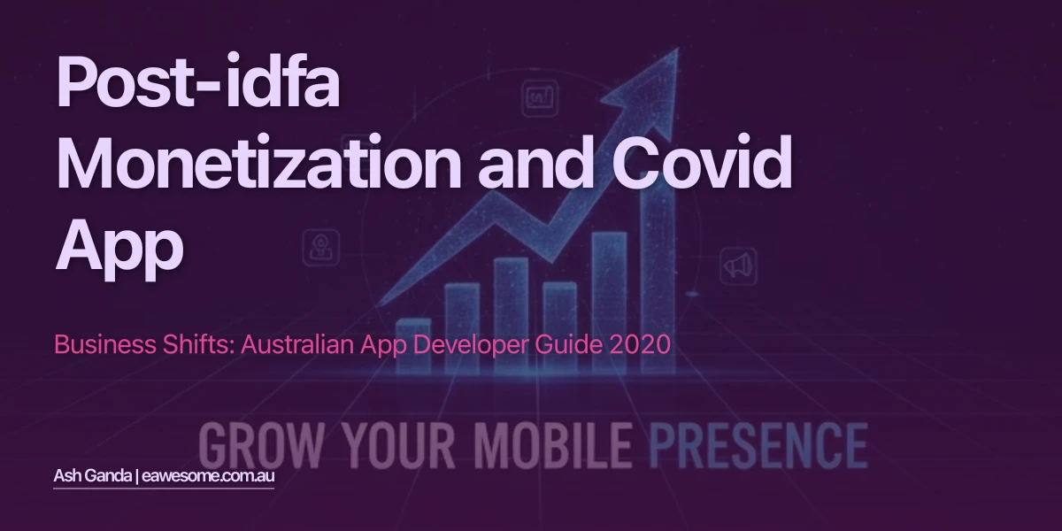 Post-Idfa Monetization And Covid App Business Shifts: Australian App Developer Guide 2020