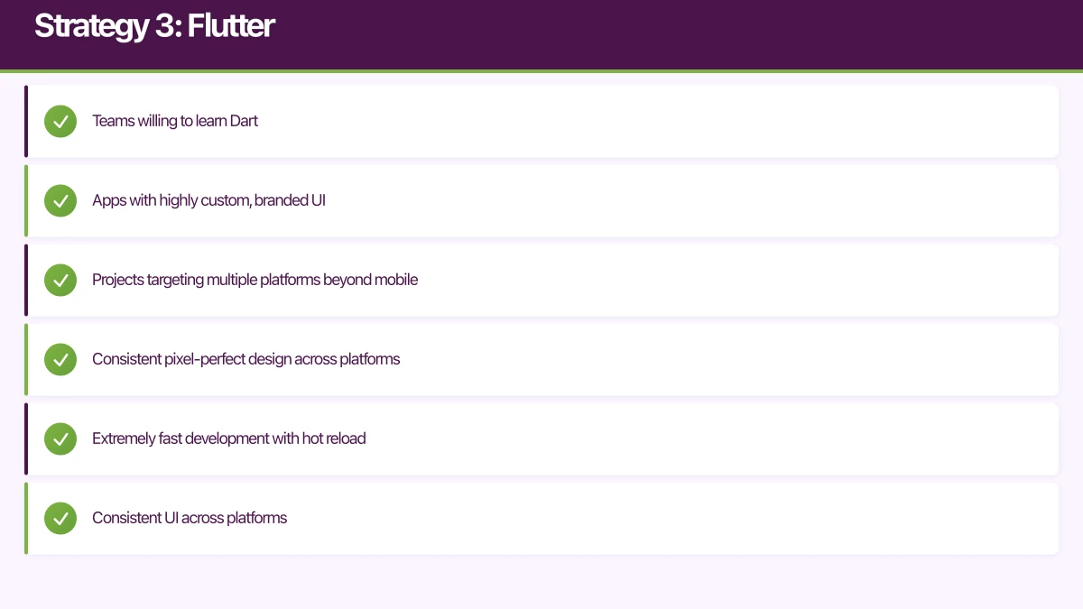 Strategy 3: Flutter Infographic