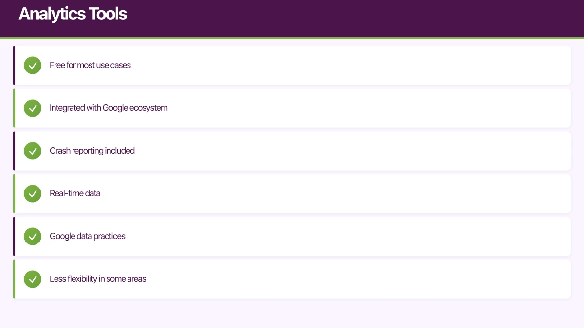 Analytics Tools Infographic